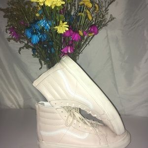 High top vans with zipper